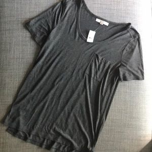 NWT Loft Grey Tee